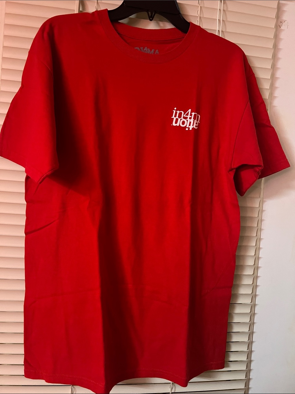 Men's Red Graphic Short-Sleeve T-Shirt